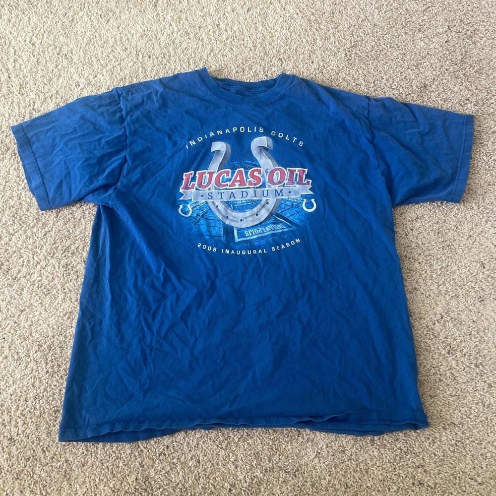 2008 Indianapolis Colts Lucas Oil Stadium tee